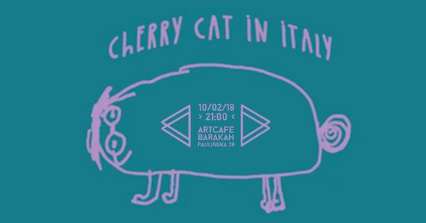 Cherry cat in Italy