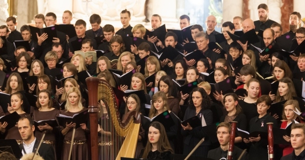 Kiev and Vilnius University Choir concert